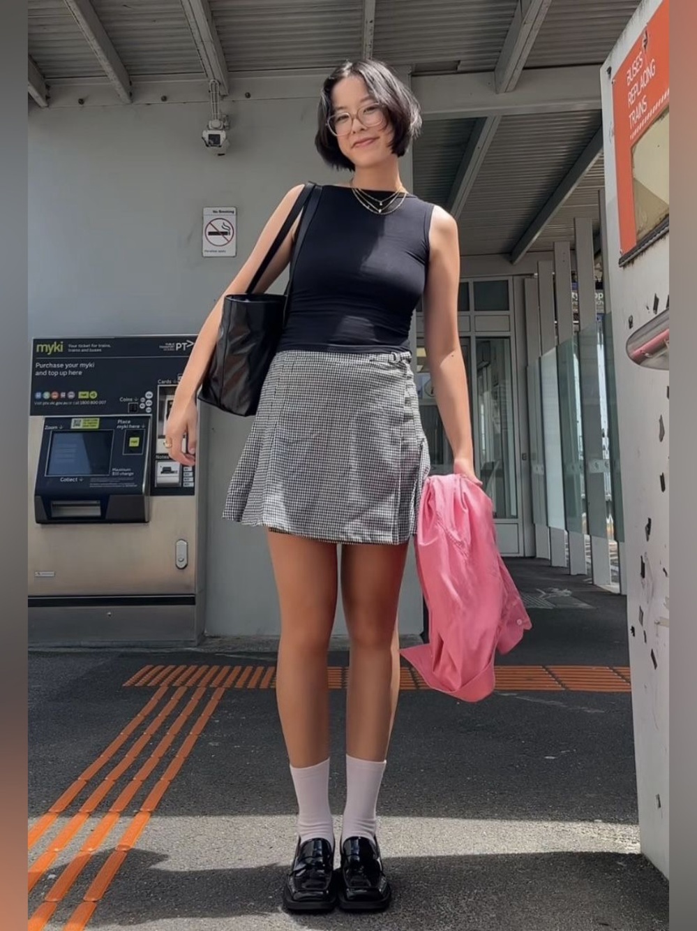Vintage 90s 100% Cotton Skort - Picture 13 of 16